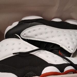 Men's Black and White Sneakers